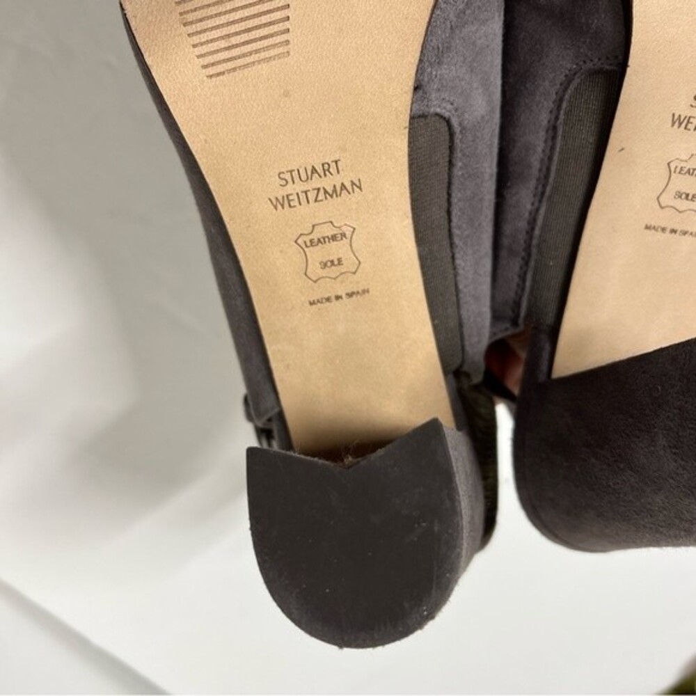 Stuart Weitzman The Commodore Suede Bootie In Lon… - image 7
